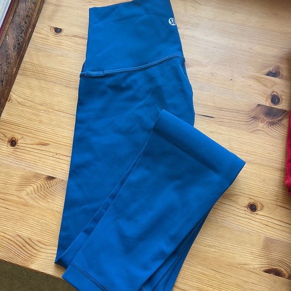 Pants - Lululemon wonder under legging size 2 in teal